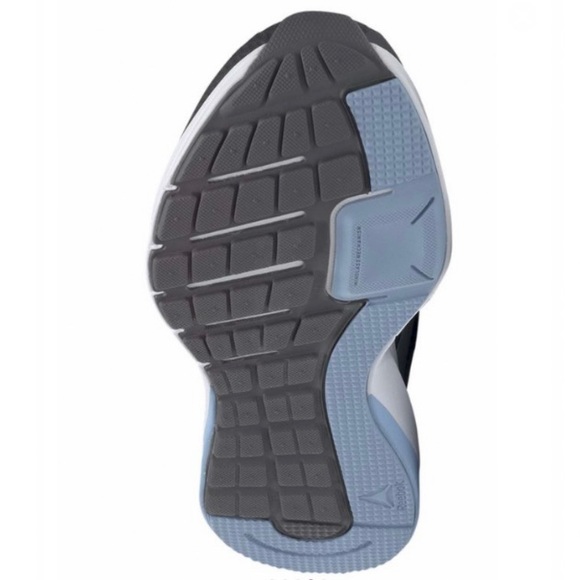 Grey & Blue Reebok Running Shoe, 8.5 - Picture 5 of 12